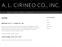 Tablet Screenshot of alcirineo.com